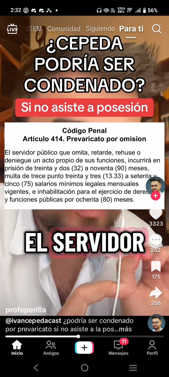 ingeFelipev's tweet photo. @IvanCepedaCast Dr yo de ud asisto a la posesión de su Presidente 2026 - 2030 o podría ir a prisión o quedar inhabilitado por 80 meses. El profesor perilla le explica como es posible eso https://t.co/4gtzfXljMX