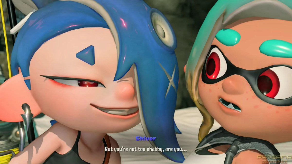 pokeybyte's tweet photo. Ao3 writers where we at new squid lesbianism just dropped https://t.co/VI9nzntJoQ