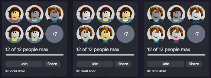 NinjaFoxHere's tweet photo. Your average MM2 server be like #roblox #MM2

I think if you banned all the bot accounts on Murder Mystery 2, the game would lose at least half its player base, and the entire Roblox platform would run better as a whole for actual players https://t.co/WCyfueUJ8K