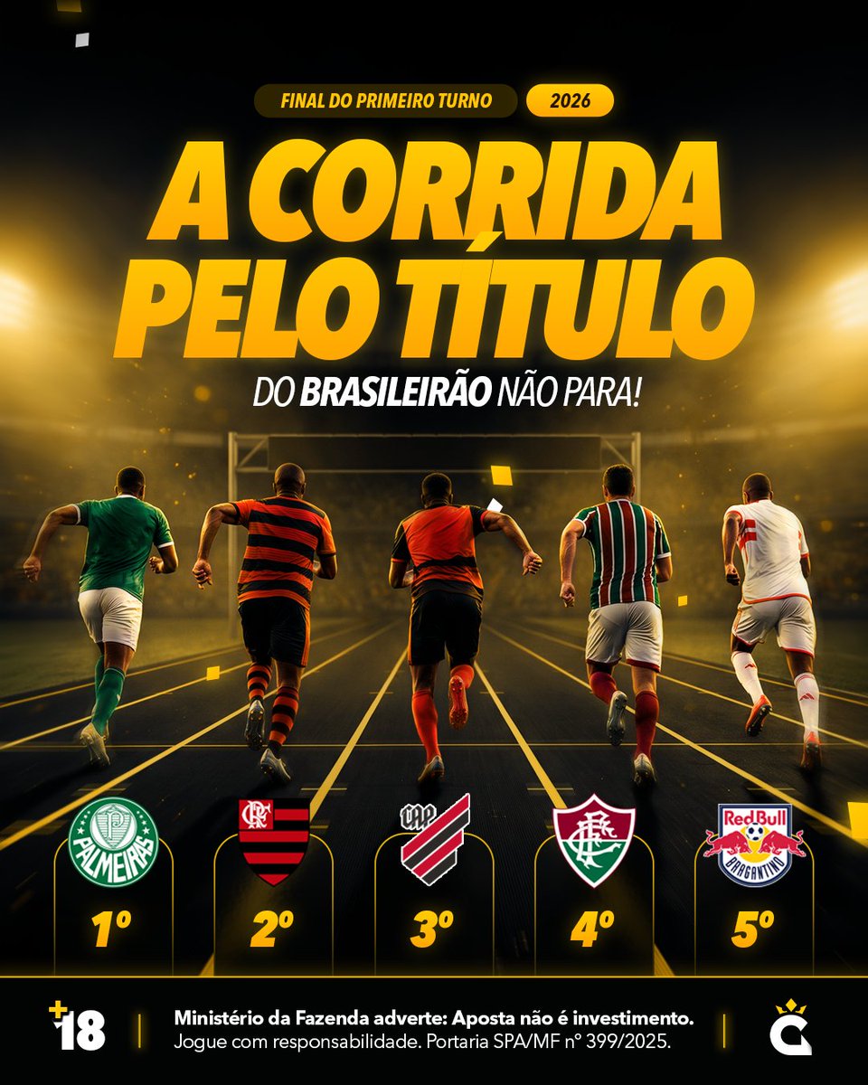 GoldeBetOficial's tweet photo. O Primeiro turno chegou ao fim, mas a corrida pelo título continua! E vc acompanha aqui na BR4!
#BRASILEIRAO

+18 | Jogue com responsabilidade - O Ministério da Fazenda adverte: Aposta não é investimento. PORTARIA SPA/MF Nº 399, DE 24/02/2025 https://t.co/fdZmkaqLQN