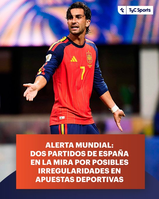 randomwalkx's tweet photo. De la mano de la FIFA, la UEFA y las casas de apuestas.
Arruinaron todo, infames a los ojos de todo el mundo.

Nadie duda del talento, pero hay tantas irregularidades. 
Qué vergüenza España. https://t.co/I38I56ztjL