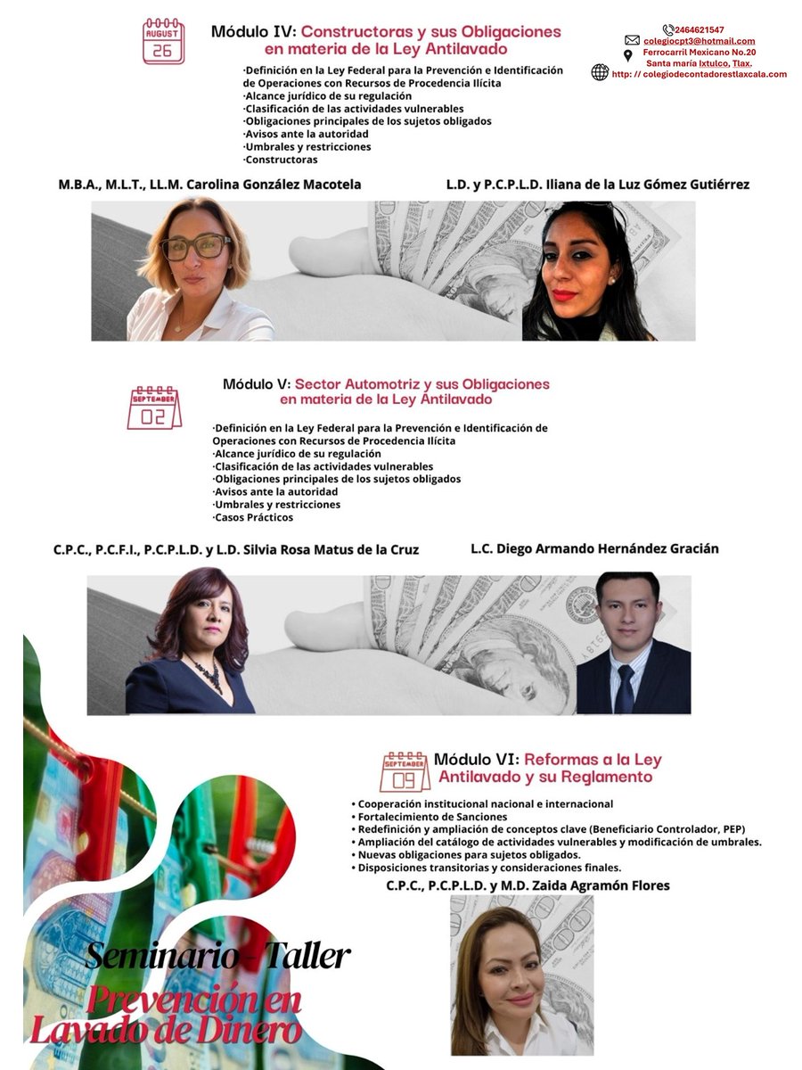 CCP_Tlaxcala's tweet photo. #contabilidad #contadores #colegio 
@ColegioFiscal @colegiocpmexico @ColegioXalapa https://t.co/R9f1GEtAms