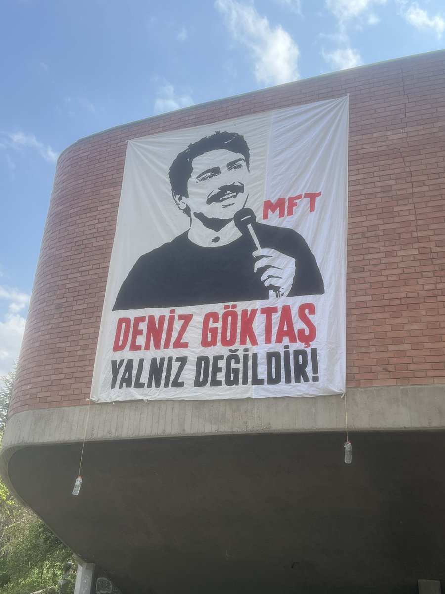 BeyhanArk2's tweet photo. #ODTÜ

#DenizGöktaşSerbestBırakılsın https://t.co/iURFNkzA3K