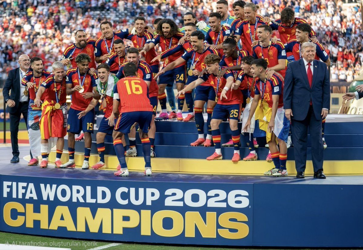 Burak_Keskin85's tweet photo. 🇪🇸🇺🇸 World Cup champions Spain face a major tax hit in the US: Up to $15 million of their $50 million prize money could be withheld due to US tax laws.
#WorldCup2026 #Spain #USATax https://t.co/AaCL27clgD