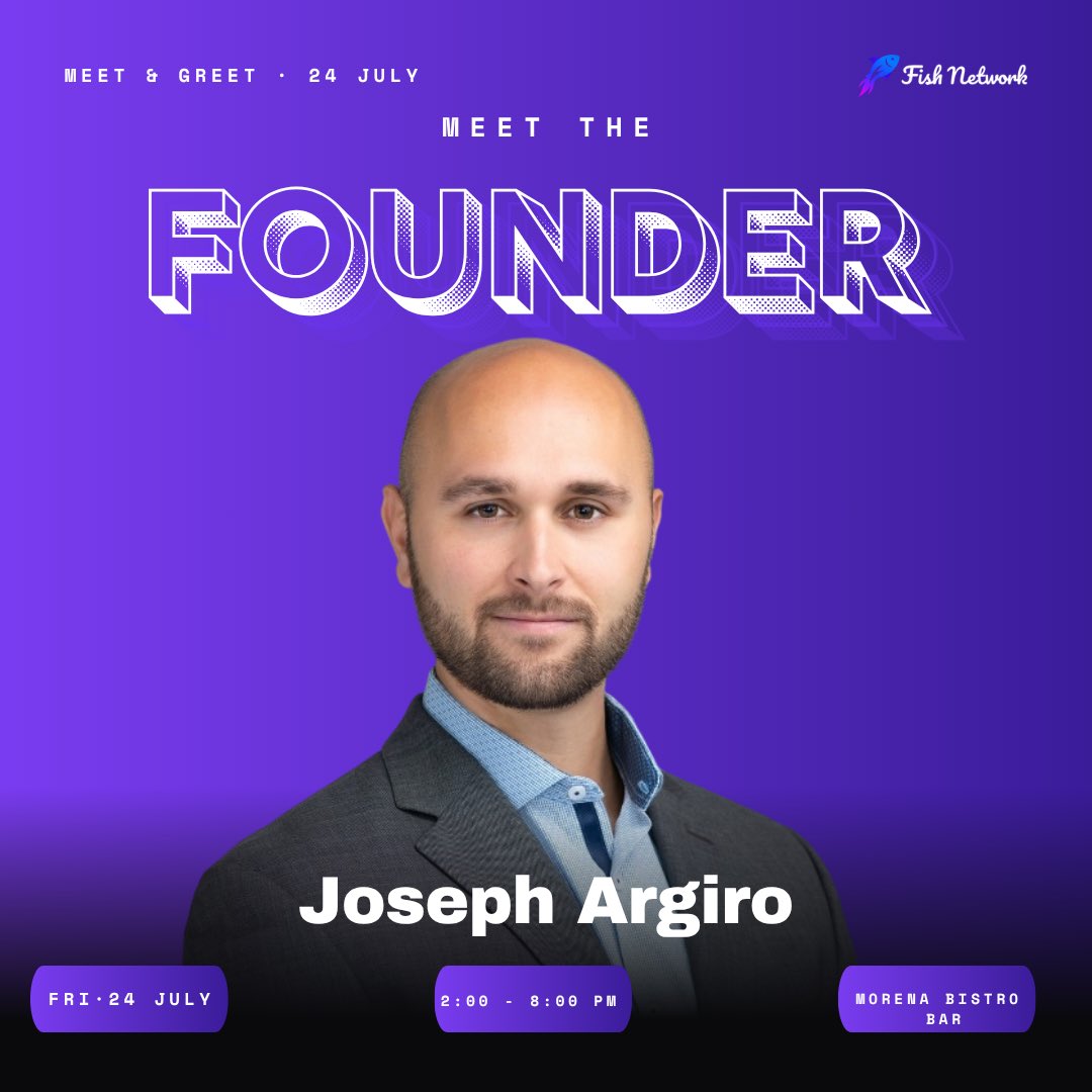 hamayl007's tweet photo. Traditional SPVs are clunky, fund setups are expensive, and the current system locks out too many people who want in. We built @FishNetworkco to change that.

Think of us as the "Stripe for private markets"tokenized investment clubs on-chain that make raising and deploying capital faster, cheaper, and open to everyone.

If you’re an emerging manager, running an SPV, or looking to raise your next vehicle, our founder @josephtheVC is hosting an in-person meet & greet in Puerto Rico this Friday!

Event Details:
 📅 Date: Friday, July 24th
 ⏰ Time: 2:00 PM – 8:00 PM
 📍 Location: Morena Bistro Bar (123 Av. Isla Verde, Suite 2, Carolina, PR)

If you're on the island, drop a comment or DM me/Joseph directly to get on the calendar.

#FishNetwork #PrivateMarkets #EmergingManagers #Web3 #CapitalFormation #PuertoRico #VentureCapital