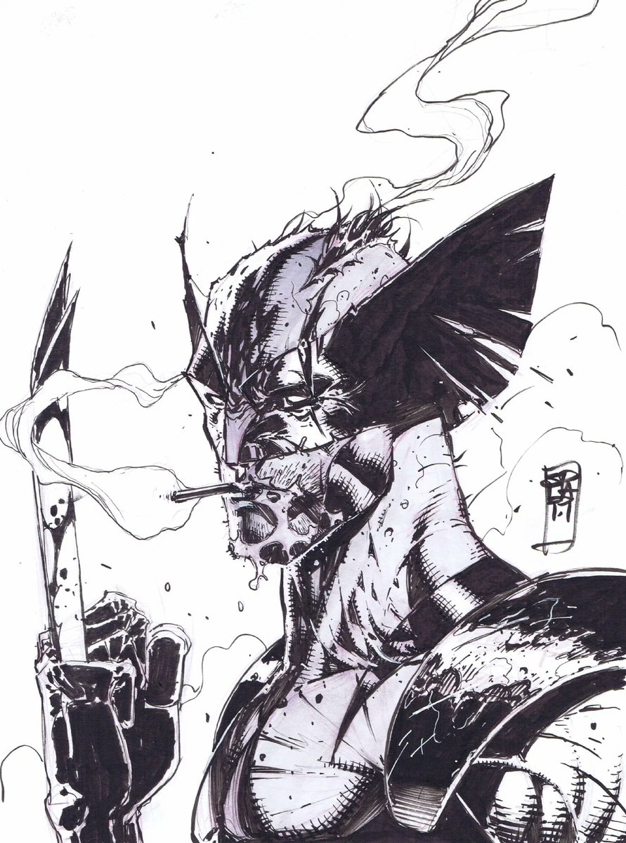 iamluke85's tweet photo. #wolverine artwork by #StephenPlatt https://t.co/AQDrpUzE8z