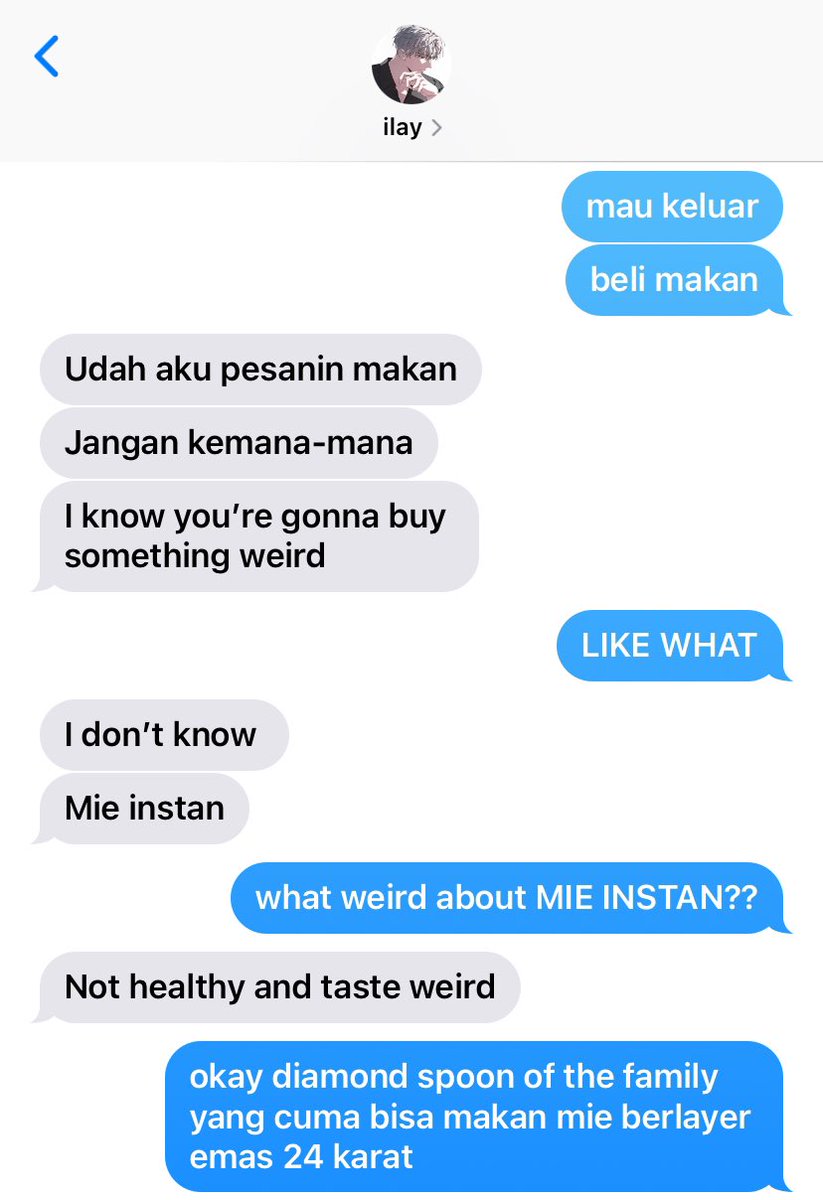 weirdosanzu's tweet photo. pacaran sama ilay = perbaikan gizi https://t.co/nIvbwLUjSV