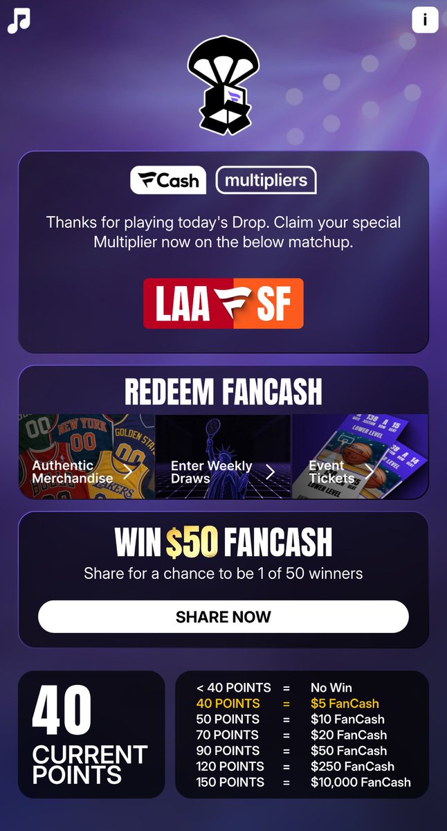 uconnrichman's tweet photo. Play the #FanCashDropPromotion today

 https://t.co/IgLewMkJFd https://t.co/MqWUSsLxMg