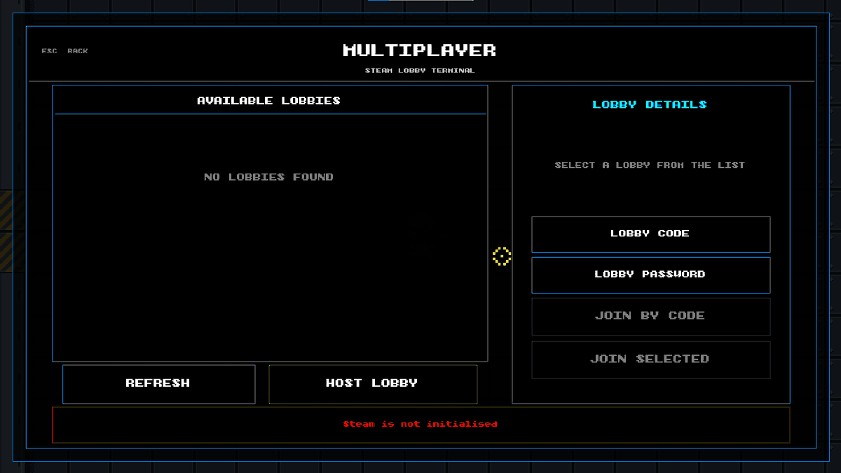 4TinsStudios's tweet photo. Multiplayer is coming to PROTOCOL VOID.

Team up with up to 4 players, combine different classes and builds, and clear the Void together.

Still a work in progress, but the core multiplayer systems are already taking shape.

#indiedev #gamedev #coop #GameMaker https://t.co/Z7xfbrZhJO