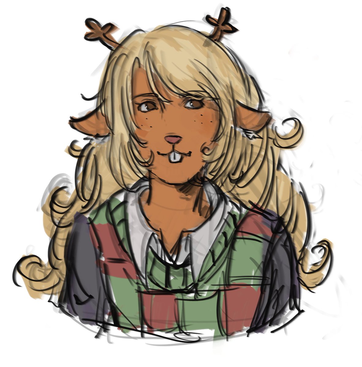 Chrys_anthemumm's tweet photo. Noelle art!! 
#deltarune #noelle #deltarunechapter5ㅤ https://t.co/dr7cbC3NYe