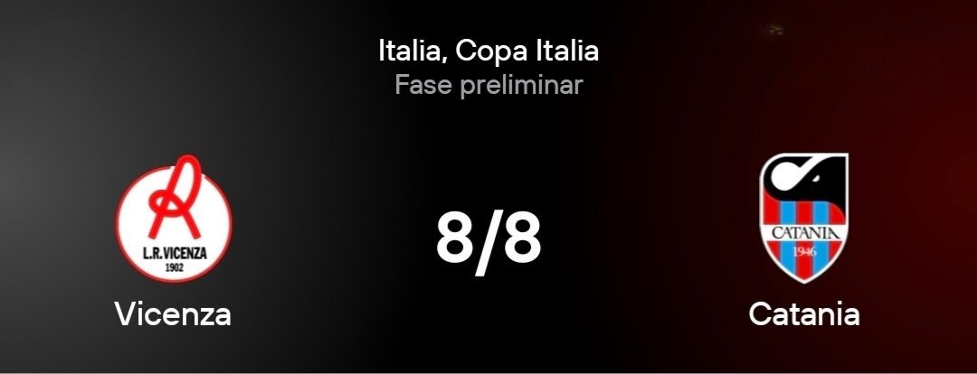 cataniafc_esp's tweet photo. Aún falta para nuestro primer encuentro oficial, será Coppa Italia.
@seriecofficial @FIGC #CoppaItalia https://t.co/J2DggvPr10