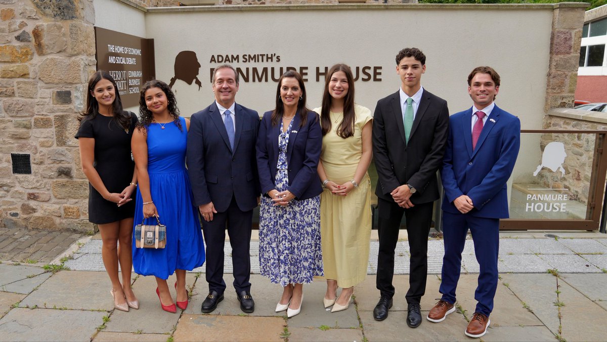 nikkiwhitingfl's tweet photo. Proud to have contributed to this new partnership between @FIU and @HeriotWattUni, formalized through a memorandum of friendship signed at Panmure House in Edinburgh — Adam Smith’s own historic home. 

The agreement coincides with two milestone anniversaries: America’s semiquincentennial and the 250th anniversary of The Wealth of Nations. Grounded in a shared respect for Adam Smith’s legacy, the collaboration between the @AdamSmithCenter and Heriot-Watt advances research, exchange, and opportunity for students on both sides of the Atlantic.​​​​​​​​​​​​​​​​ 🇺🇸🏴󠁧󠁢󠁳󠁣󠁴󠁿