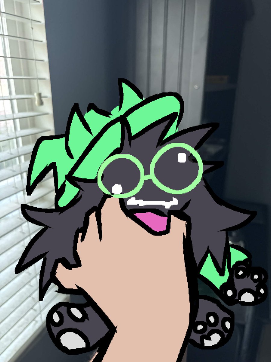 eevylution's tweet photo. drew over my friends ralsei plush lol https://t.co/J0KGSOrRLy