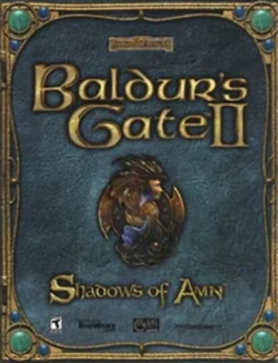 RetroByteVault's tweet photo. 🕹 Baldur's Gate II was released in September 2000. If you had the opportunity to experience the series during its early days, playing it on a CRT monitor was truly an experience. https://t.co/1gXevqtCS3