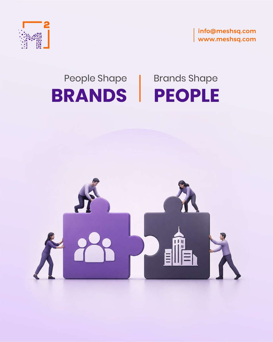 MeshSquare's tweet photo. Great brands are built by people, and great people are inspired by strong brands.

At Mesh Sq, we help businesses create impactful brands through strategy, design, marketing, and digital transformation.

🌐 https://t.co/u1SwZfDYyB

#meshsq #branding #businessgrowth https://t.co/x3IcmuvAeD