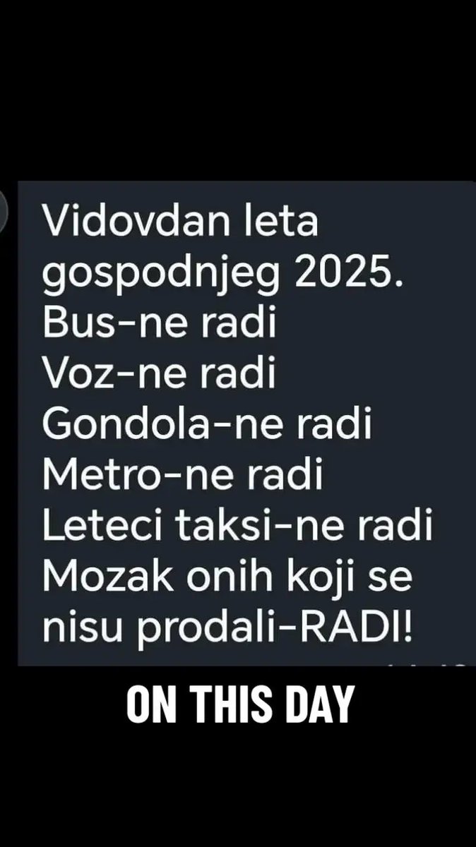 JaneEyer25517's tweet photo. Ono najvažnije, radi  ❗️ https://t.co/4n56GilNfj