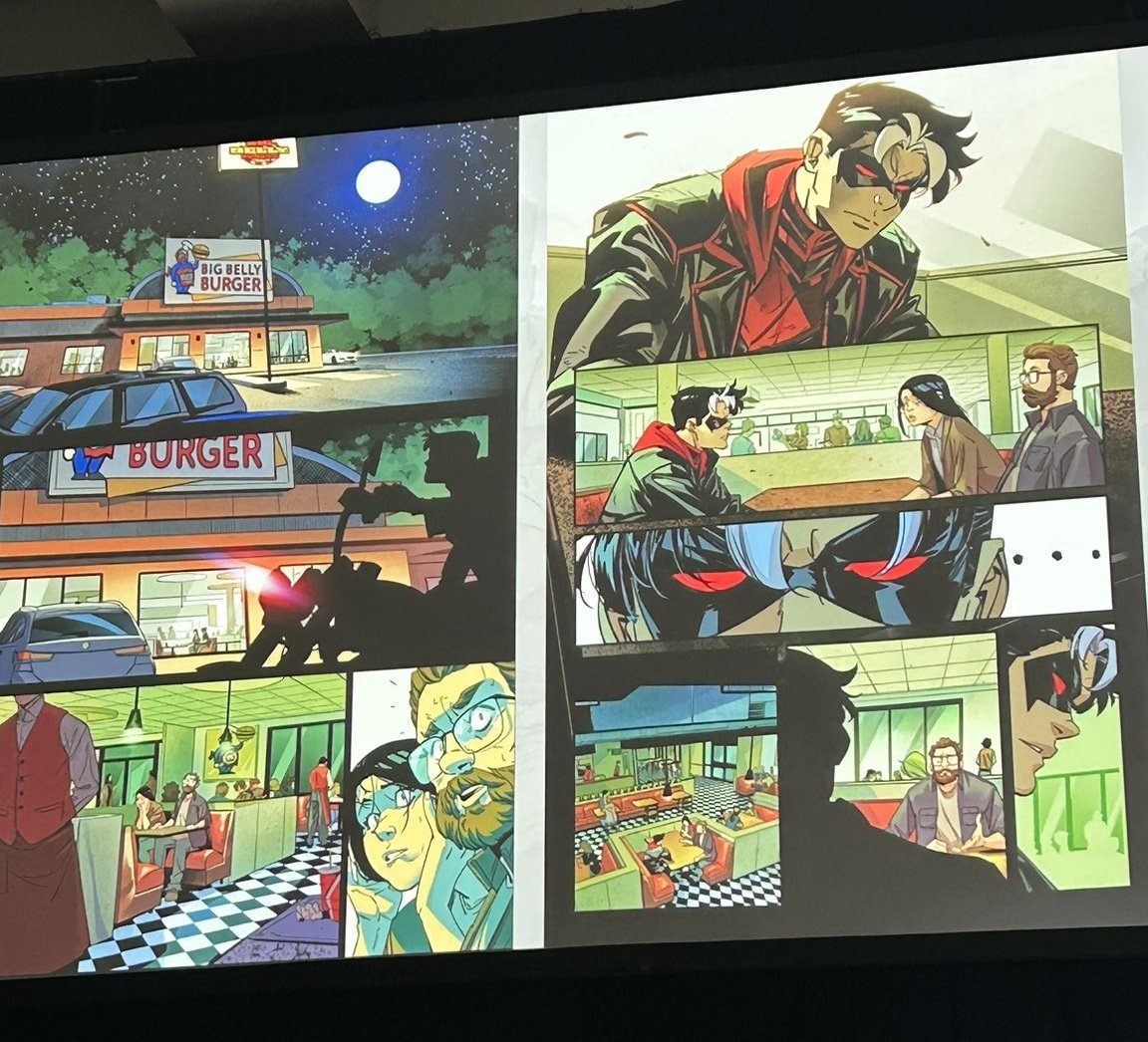 dcuworld's tweet photo. New look at Teen Titans #1!!

The group actually has a discord server started by Fairplay called Teen Titans and they met through that and somehow also come into contact with Jason Todd later!

Via:@heyitsjennalynn https://t.co/4hVsH4Pq02