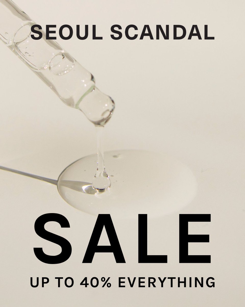 shopmissa's tweet photo. Unpopular opinion: leaving items in your cart is a form of self-sabotage. 💅 Especially when Seoul Scandal is up to 40% OFF right now.

Consider this your sign to go check out before your glow-up faves sell out. Link in bio to shop the sale! ✨🛍️

#seoulscandal #sale #kbeauty https://t.co/QQdzWhBX7a