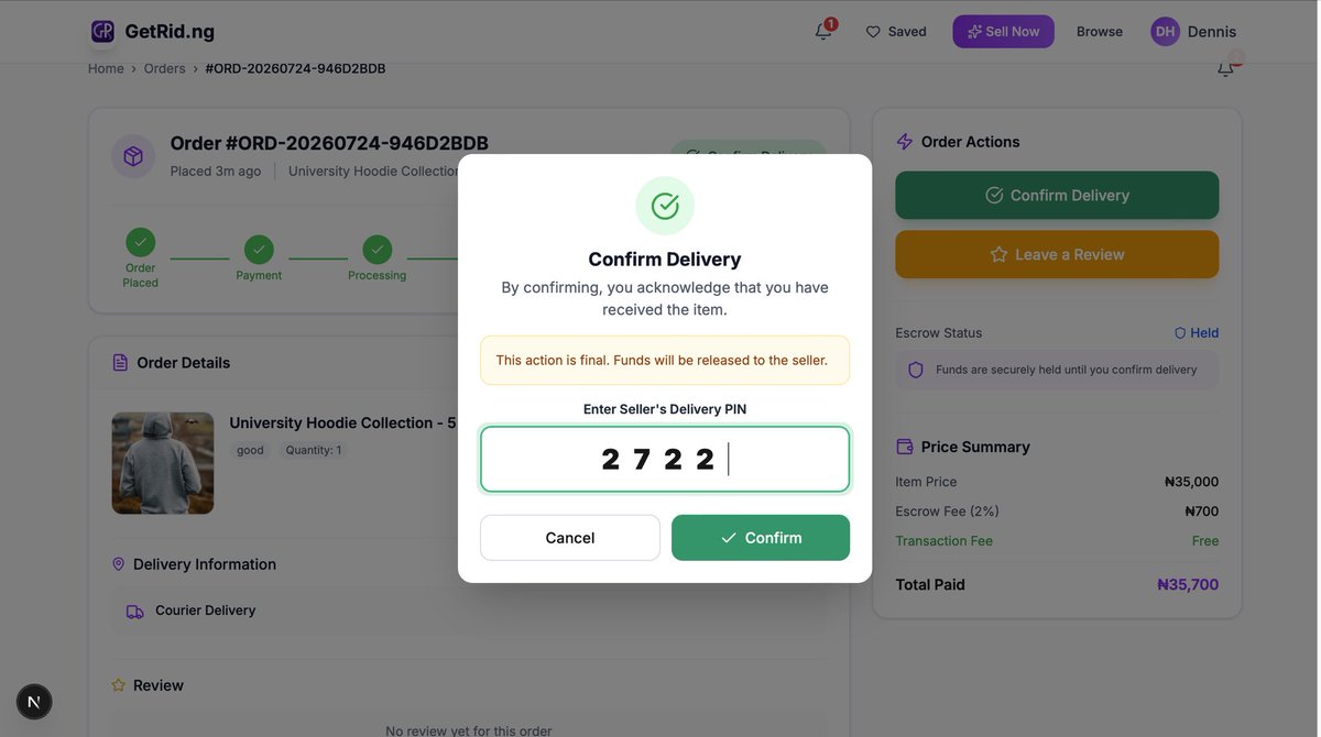 de_d_creator's tweet photo. Hi, My name is Destiny and I am building the most powerful and Secure Discluttering Platform for Uni Students @getridng https://t.co/l7ehSmGOU1