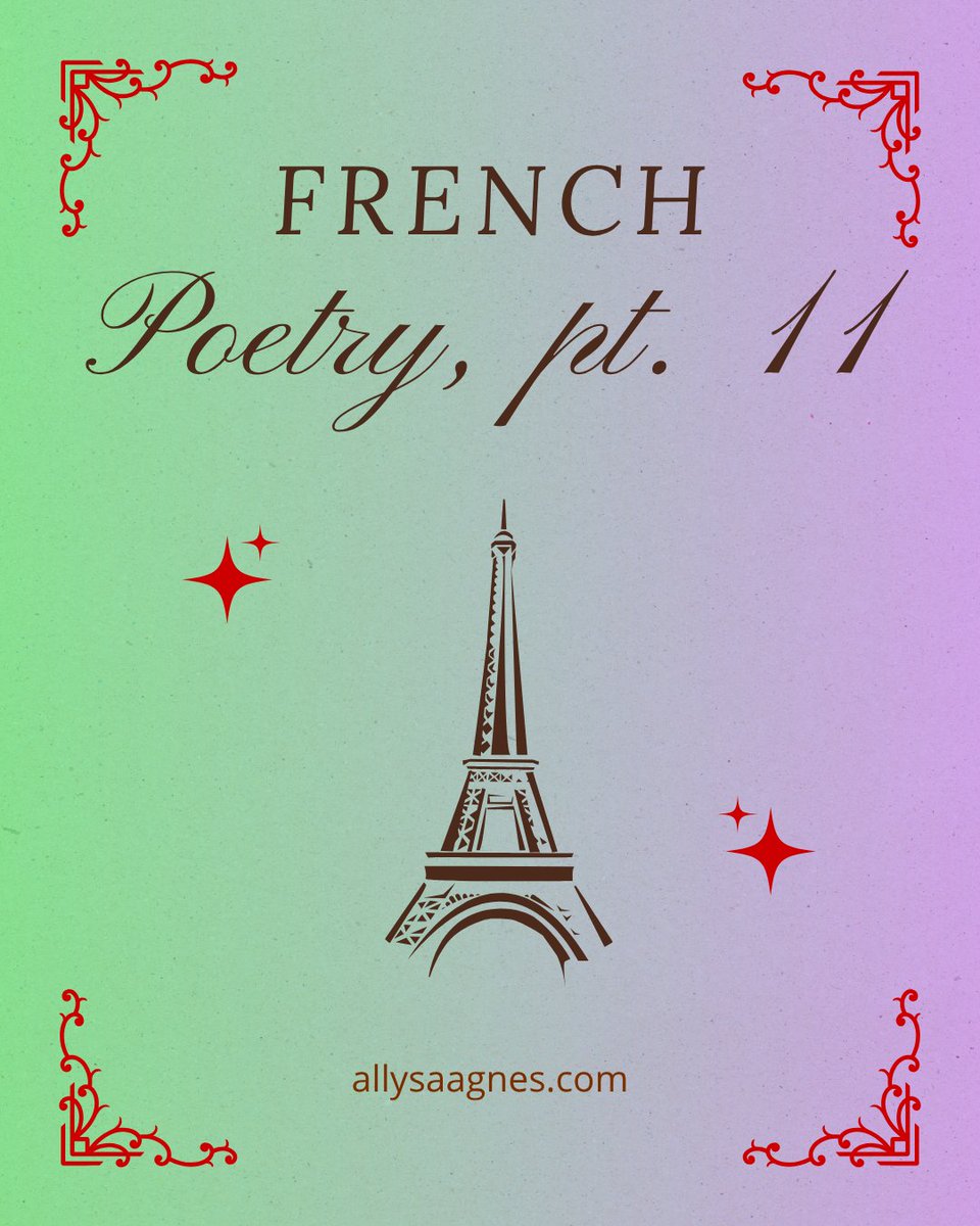 AllysaAgnes's tweet photo. New French poem is available on my blog now! It got kinda angelic this month... 😇🤍💛😁🤠🍓
https://t.co/M2OR1zG8Pz
#Poetry #Blog #French #Angel #LiteraturePosts https://t.co/F3dvTzBgZJ