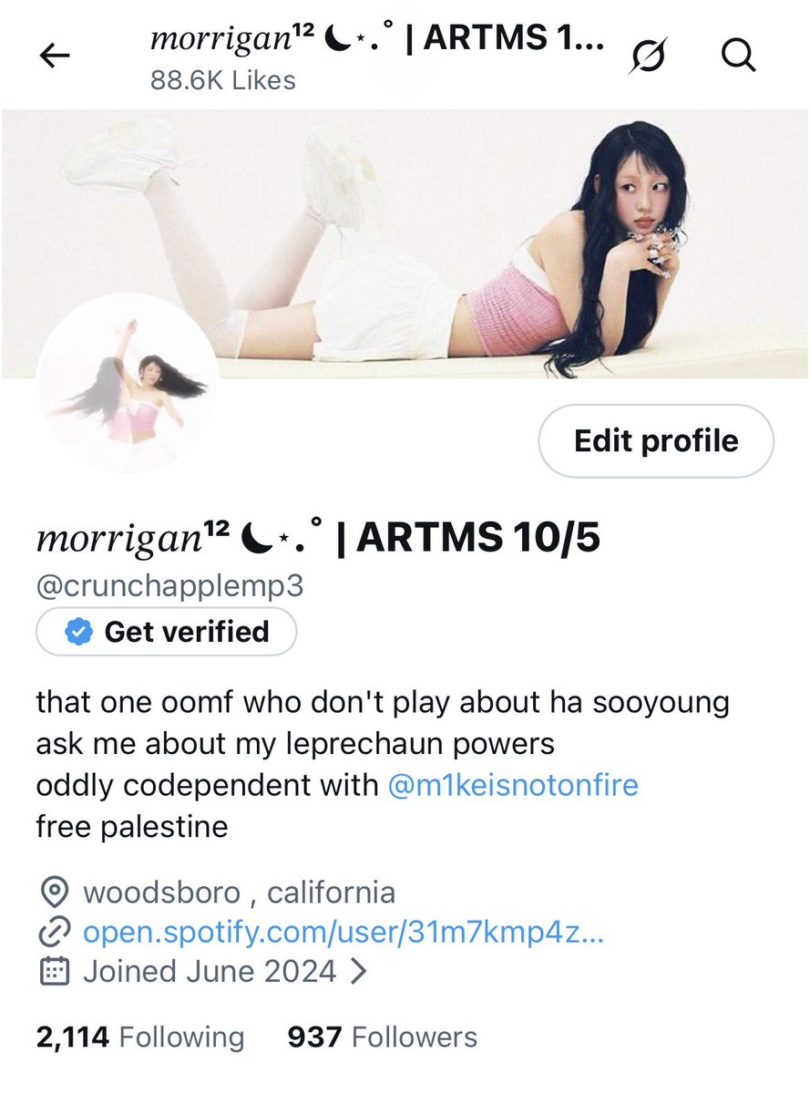 𝑚𝑜𝑟𝑟𝑖𝑔𝑎𝑛¹² ⏾⋆.˚ | ARTMS 10/5 tweet media