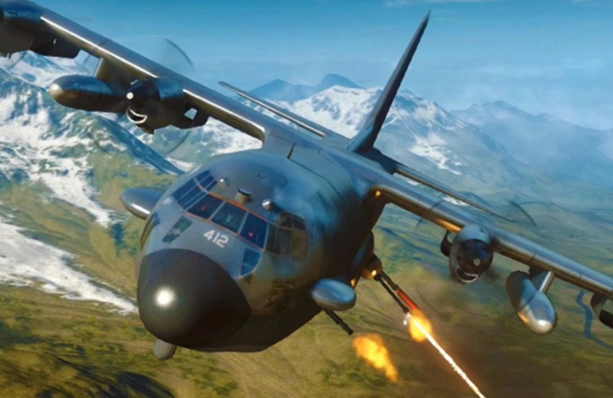 BattlefieldInte's tweet photo. Who's with me? 🙋‍♂️Hey  Battlefield, bring the AC-130 back to Tsuru Reef 

#Battlefield6 https://t.co/VZOiICRdIy