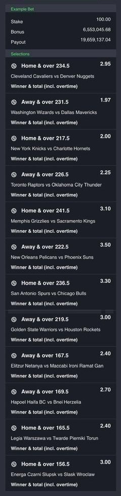 DOUGLASkengere1's tweet photo. BASKETBALL GAMES  🏀 

Win and overs  tips🥰

329k ODDS 🥶

N76 to won 200 million🤯

Safe for low stakers🍀🙌

Code here🇳🇬    https://t.co/248uucnegL

SPORTYBET GO PAY US MILLIONS https://t.co/dOn209x2d3