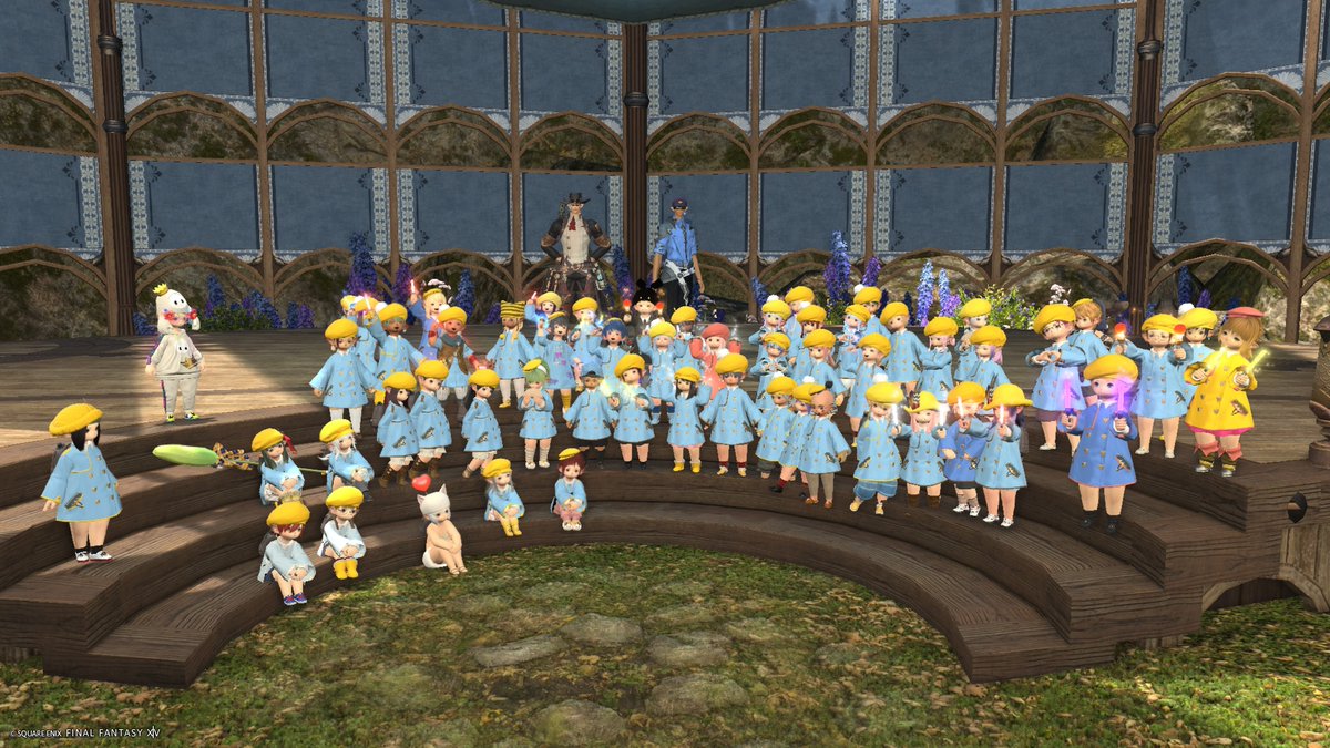 juns_ff14's tweet photo. ララ散歩にいぬぴちゃんで初参加🥰
なぎちゃんなぎくんコンビと一緒に❤
めっちゃ楽しかったぁ‼️
 #まさむねララ散歩  #ララフェル  #FF14 https://t.co/hNFrWEFQv4