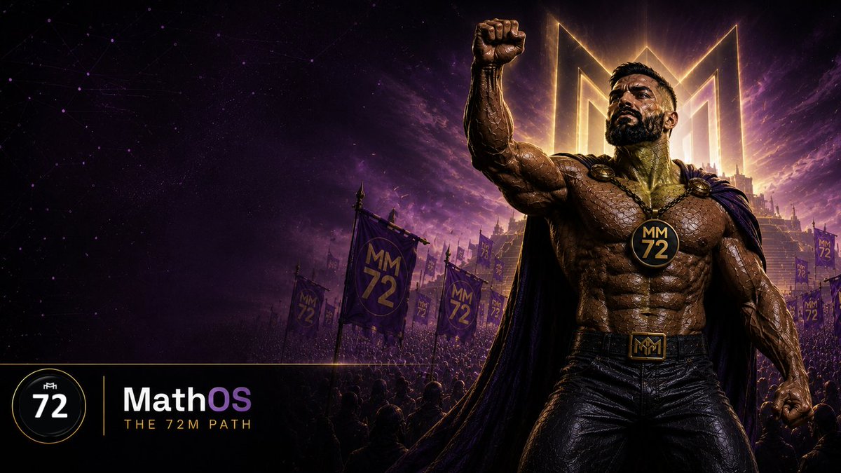 MM72token's tweet photo. One protocol. One pool. One Army.

72 Missions ahead.

See the Docs → https://t.co/0mvnDnPM9k

#MM72 #MathOS #BNBChain
$MM72 https://t.co/XQY0obWnG2