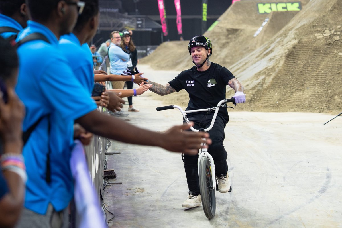 du1869's tweet photo. Yesterday, our Bleu Fire Youth Faith Campers had to opportunity to tour the Caesars Superdome, as it prepares to host the X Games this weekend! Thank you to the X Games and the Superdome for welcoming our campers and giving them a glimpse into the world of extreme sports! https://t.co/jhwNLhwbii