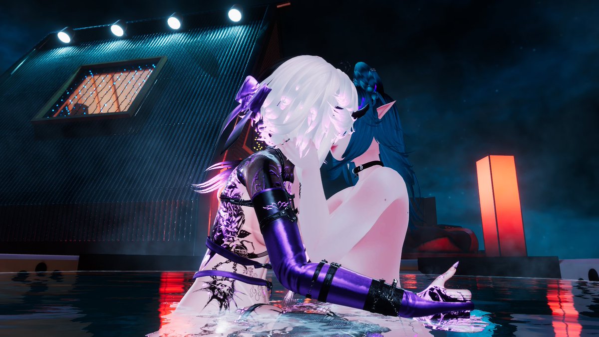 ZakiVRC's tweet photo. Time to turn the temp up in the hot tub 🌡️

#nsfw #vrchat #collab
#pcvr https://t.co/BTAX61mJ0M