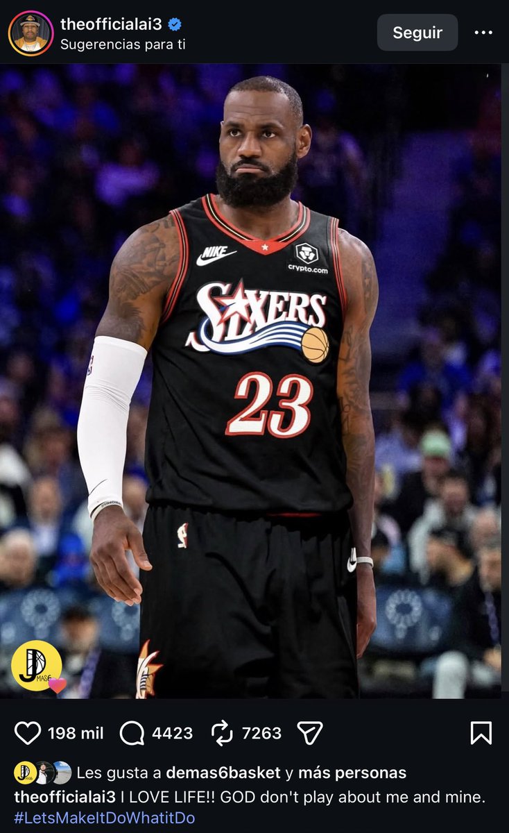 demas6Basket's tweet photo. Lo que ha subido Allen Iverson 🥵🔥 https://t.co/cC5m7r1dyd