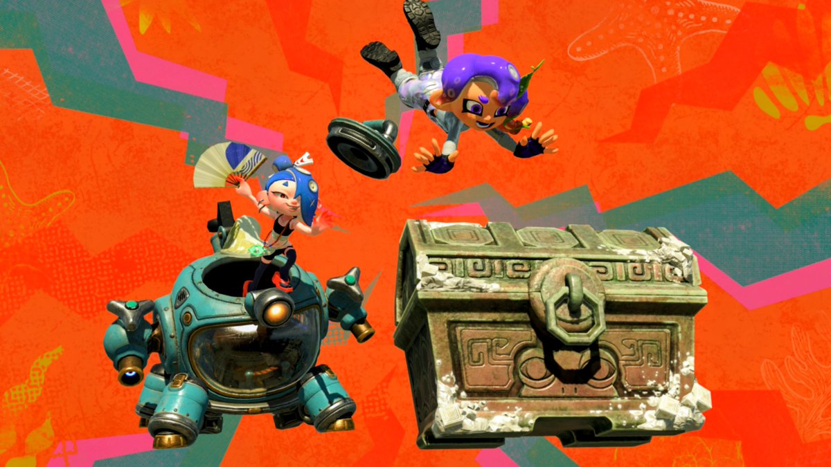 pizzamorg's tweet photo. Already hopelessly addicted to #SplatoonRaiders https://t.co/RRt3KoGrNF