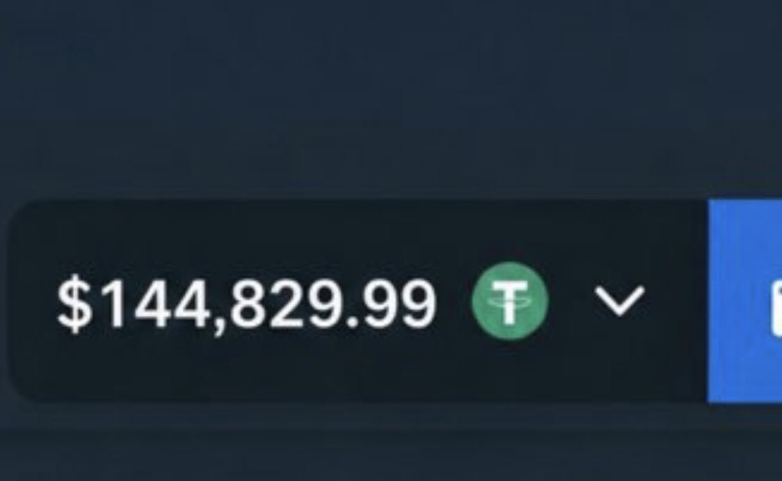 Vernyy_1's tweet photo. @Crypto__Haris Yeah uh Font is off The ranks arent with lines like this and the USDT logo is fucking wrong you larp https://t.co/mF3ESNksOy