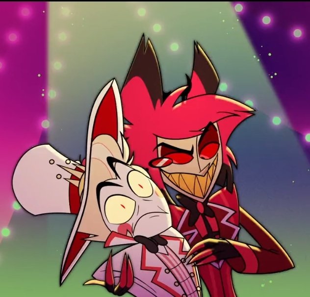 Alastorsfluffy's tweet photo. Viv once made a post showcasing her favorite relationship dynamics.  with one being Morticia and Gomez and I need yall to understand how perfecty it fits Radioapple 
#radioapple #Bambilu https://t.co/Uia1AevXPK