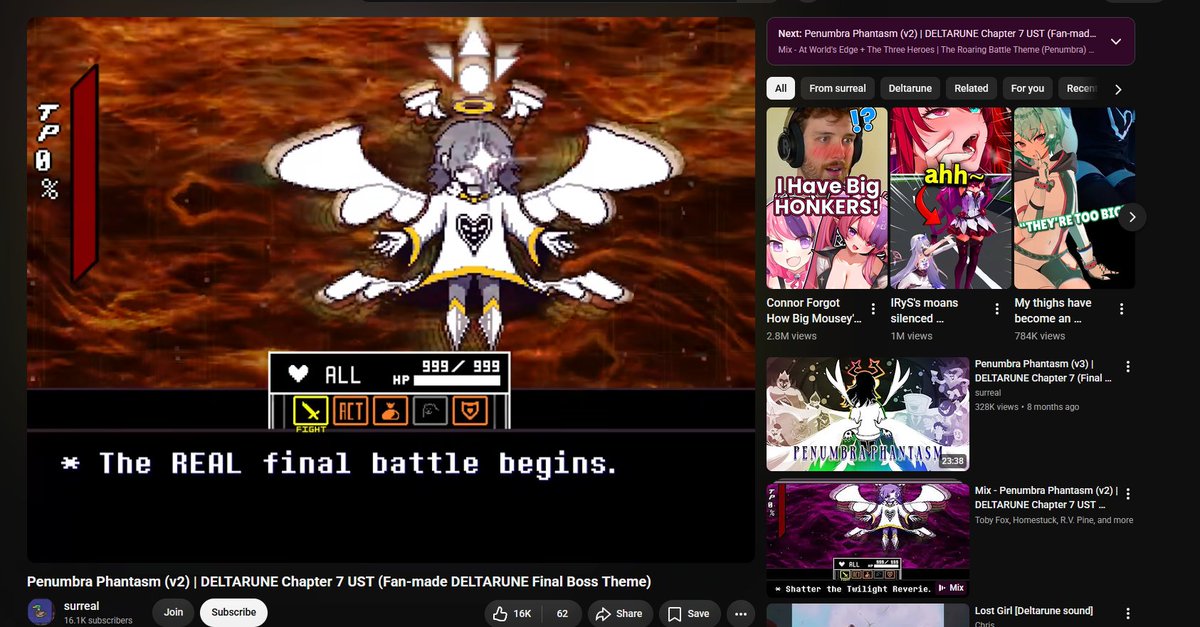 Media With Deltarune Music tweet media