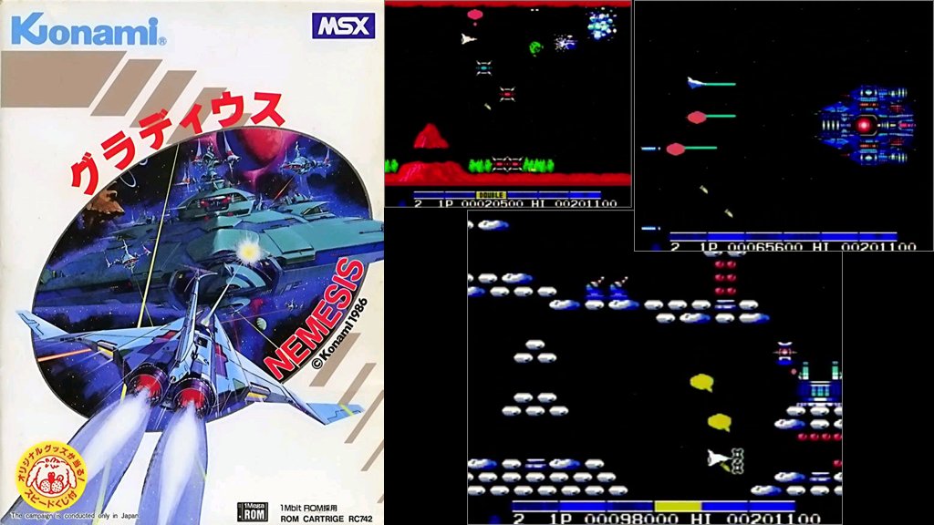 これは本当に驚いたのさ。 MSXでグラディウスがプレイできるなんてね