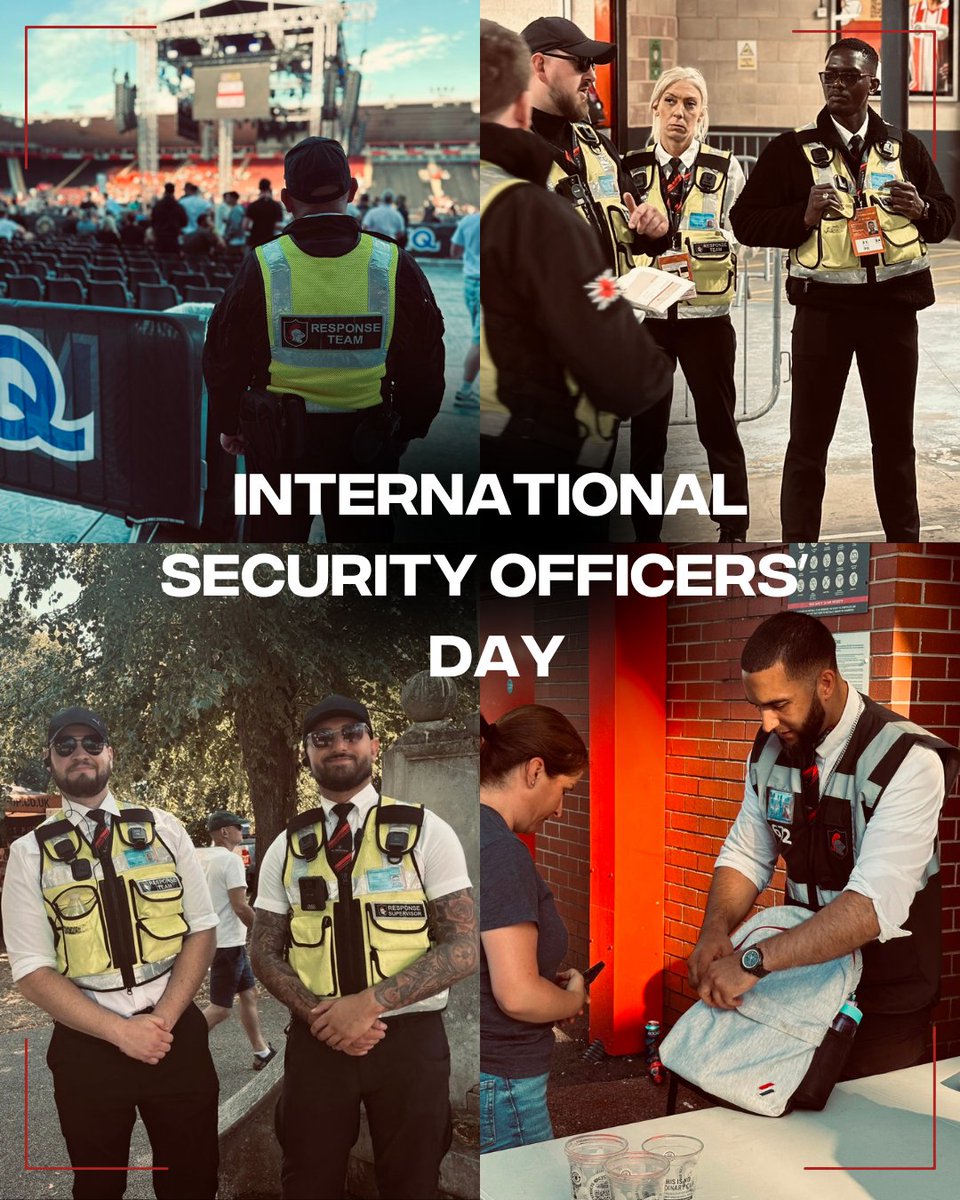 AecProtection's tweet photo. Today is International Security Officers’ Day and we say Thank You 📷

Thank you to the men and women of AEC Protection and all Security Professionals who work tirelessly to keep our communities, events, and premises safe.

#AECProtection #InternationalSecurityOfficersDay https://t.co/l2rk259MK2