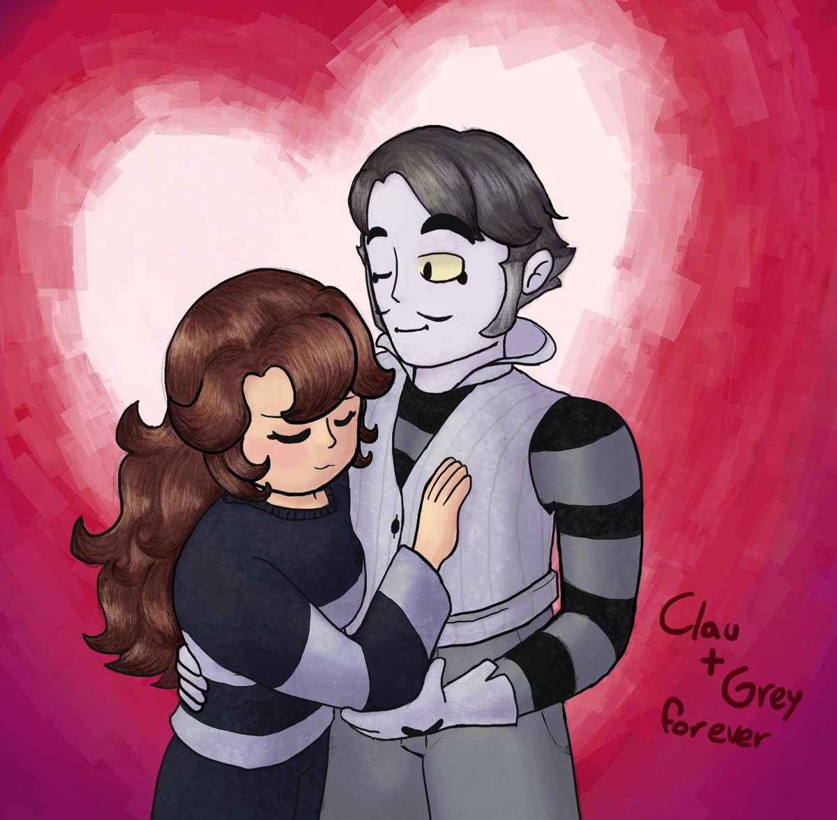 arky642's tweet photo. A petición de @Claudiaviscop_ 
La traigo dibujada junto a su esposo, espero le guste el dibujo, te quiero Clau
#digitalart #graybrawlstars #art #love #tengotuto https://t.co/B7zwzJkhdc