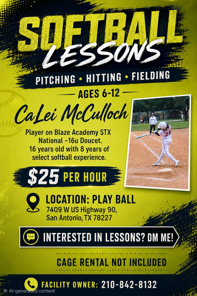 CaleiM_29's tweet photo. Interested in Lessons? DM me! https://t.co/mVOcieUcwu