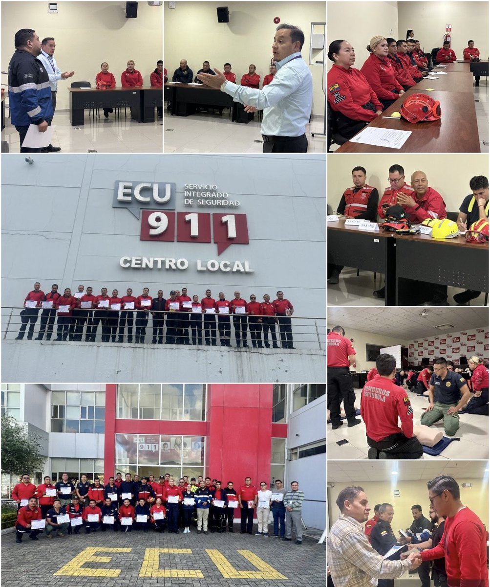 Coordinación Zonal 7 ECU 911 tweet media