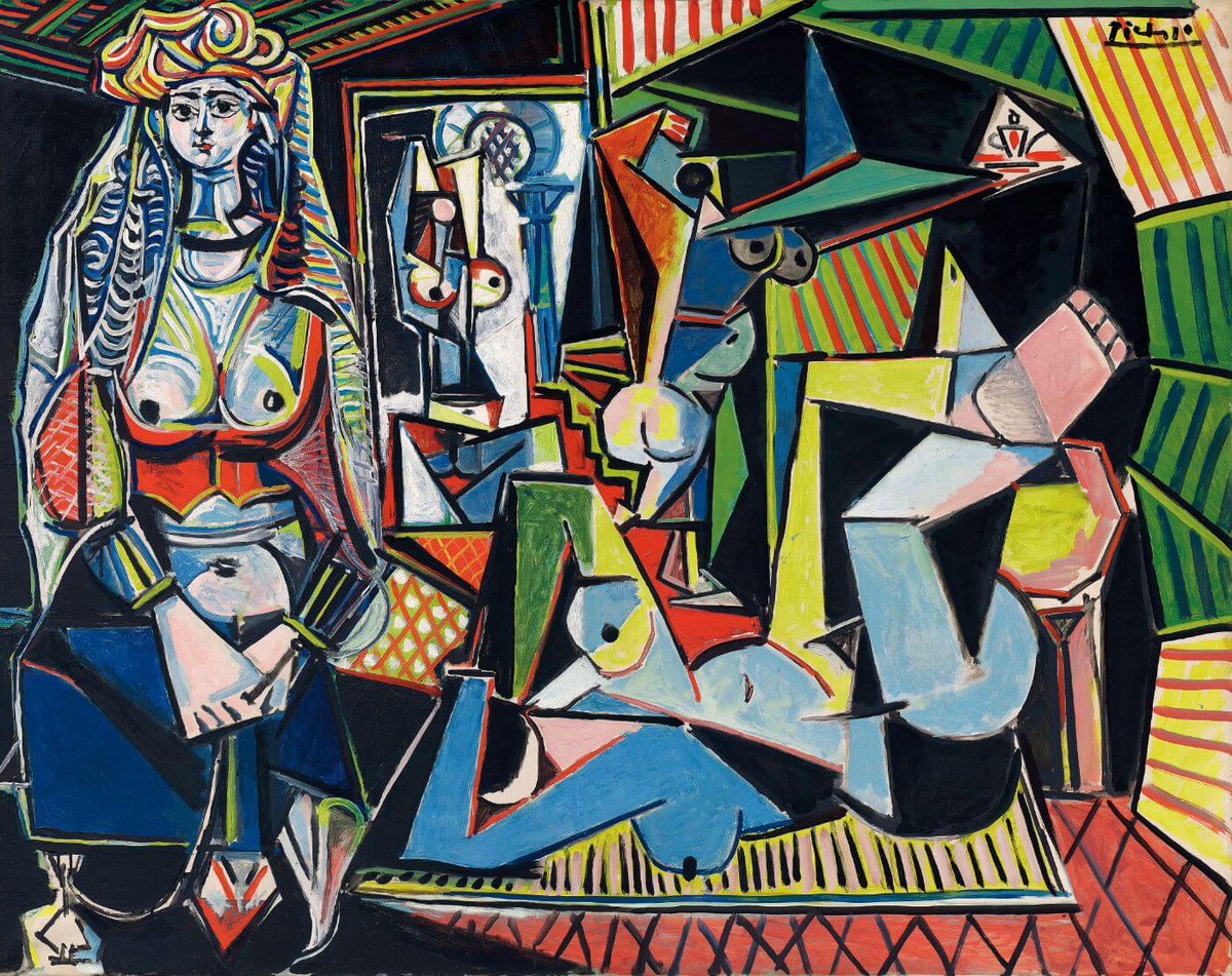 literatura_rte's tweet photo. Pablo Picasso (1881-1973)
Les femmes d'Alger (Version 'O')
Painted on 14 February 1955 https://t.co/PqnClK6TeA