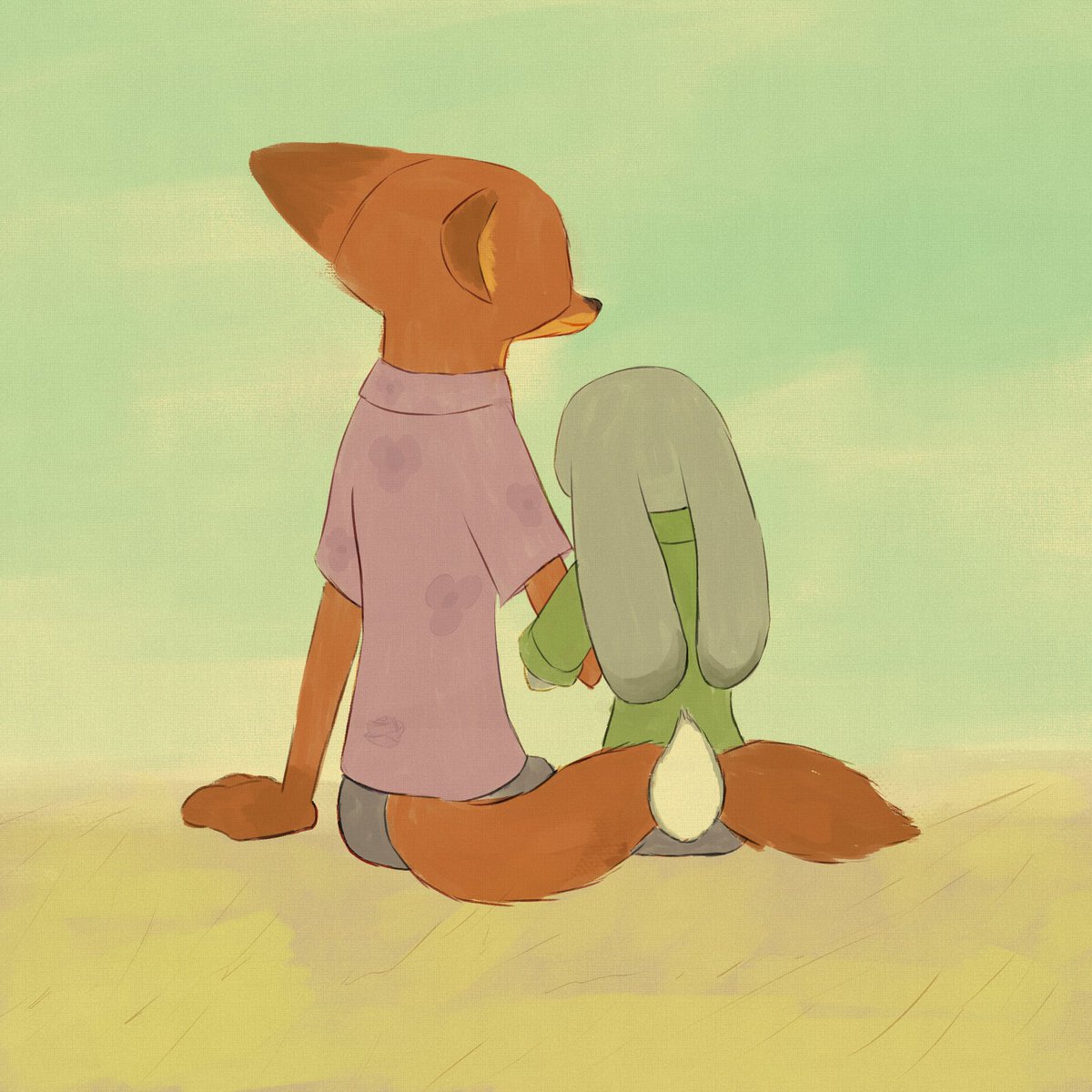 mofinman99's tweet photo. You´ve seen hand holding before, but how about tail holding?   #wildehopps https://t.co/WucYaf61hf