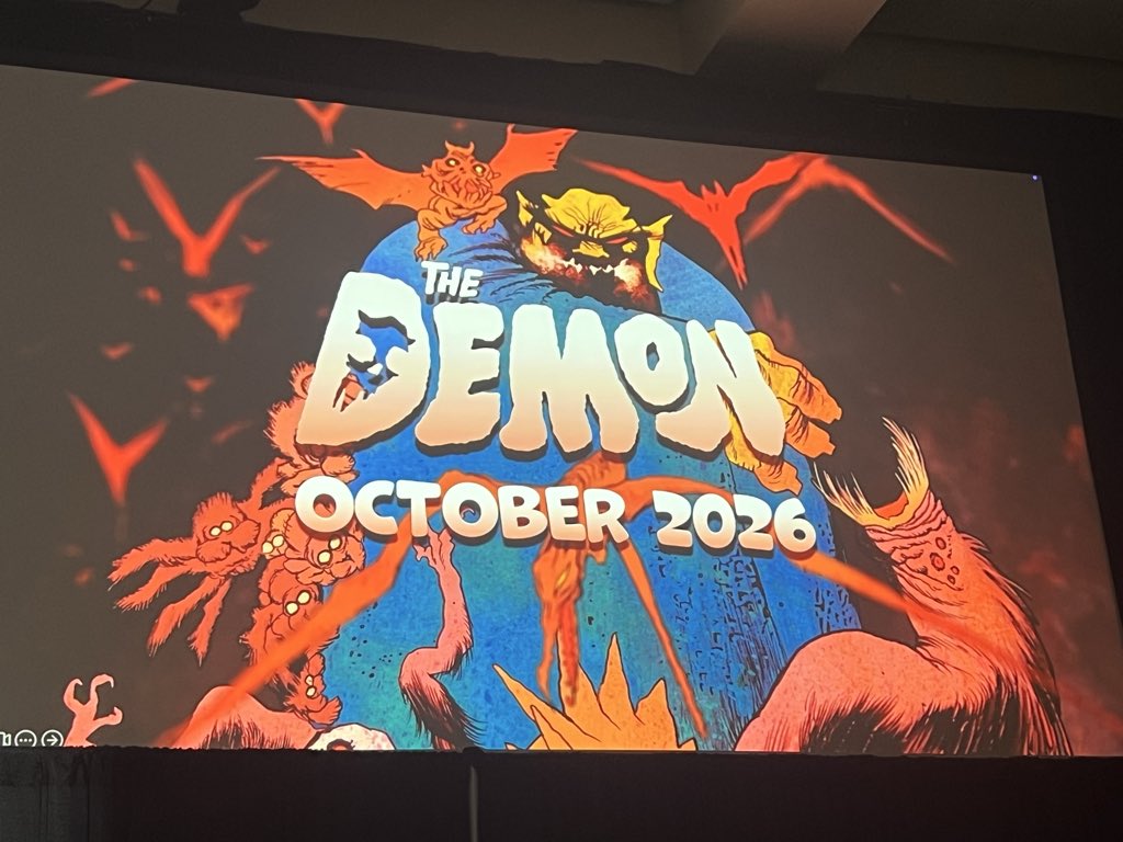 dcuworld's tweet photo. DC Comics has announced The Demon by James Harren!

They are trying to channel everything Jack Kirby put into this character, expect insane monster artwork and you will love it if you like Hellboy

Via:@lesbianightwing/@bluebeetlesbug https://t.co/6z6eqlf6qZ