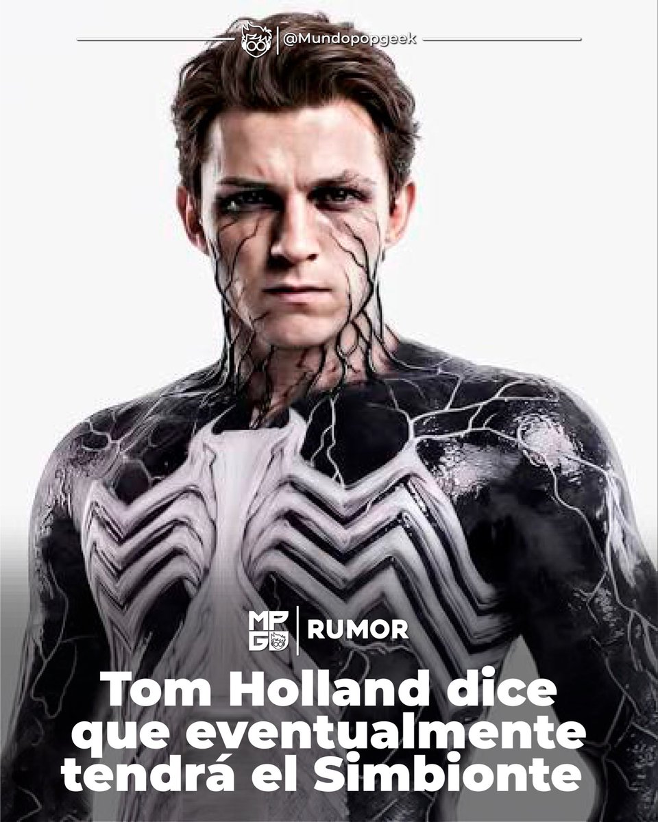 mundopopgeek's tweet photo. Tom Holland dice que su Peter Parker eventualmente se encontrará con el Simbionte en el MCU.
No puede confirmar si va a suceder en ‘SPIDER-MAN: BRAND NEW DAY’
#spiderman #spidermanbrandnewday #tomholland #simbionte #symbiote https://t.co/jDKTrzy475