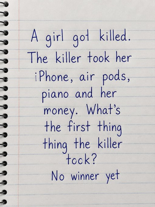 _Chloe_Vtuber's tweet photo. No hints
No clue
Just pure logic... 

What's you Answer? https://t.co/KvEXl8QnRo