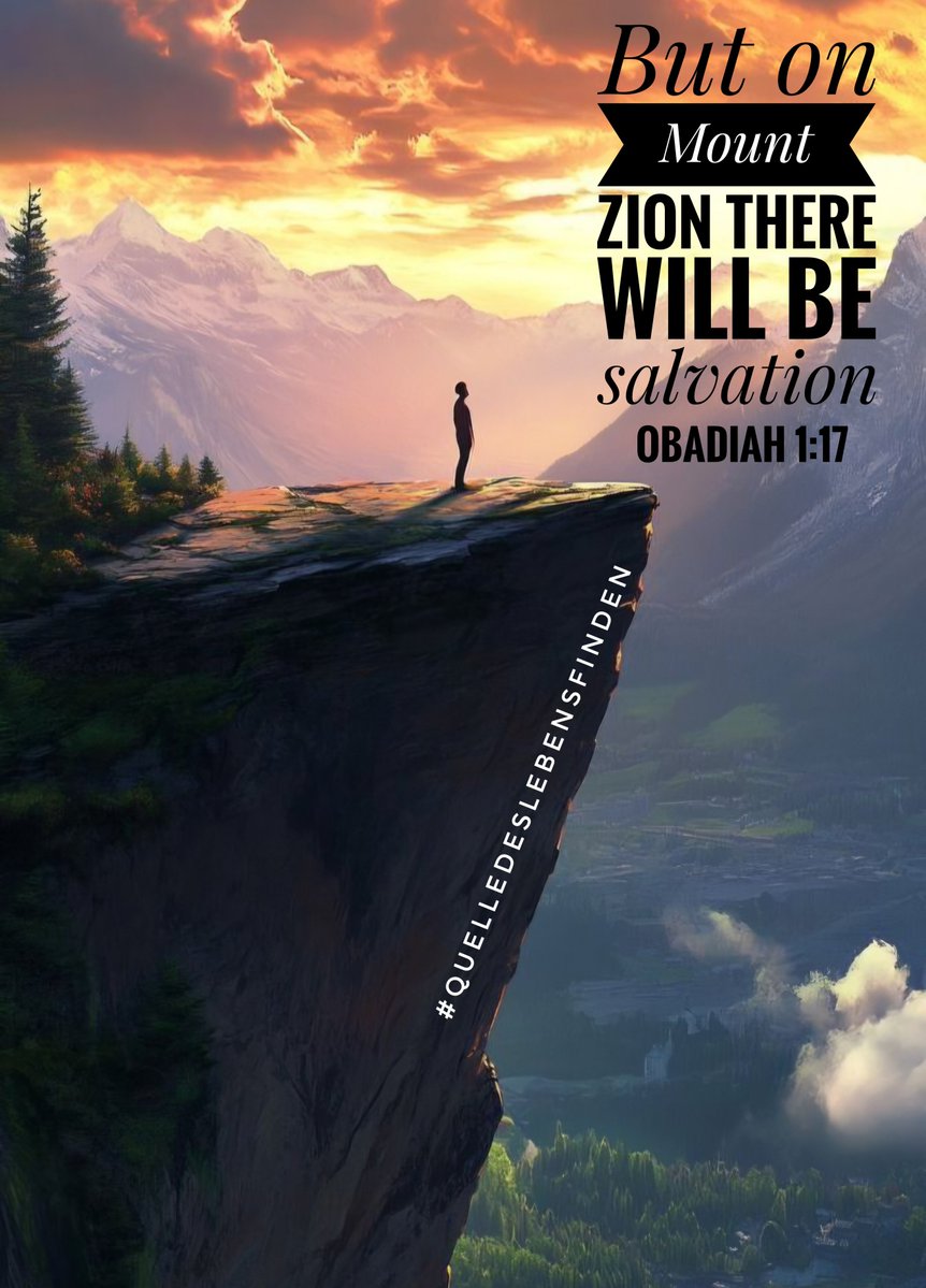Joff_Joff007's tweet photo. #quelledeslebensfinden #Jesus #God #Love #Bibel #Bible

عبوديا ١٧:١  و اما جبل صهيون فتكون عليه نجاة https://t.co/nW51YgXnaT