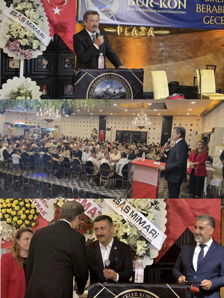 YS_Turkoglu's tweet photo. BURKON Bursa Dernekleri Konfederasyonu'nun düzenlediği Birlik ve Beraberlik Gecesine geçmiş dönem Bakanımız Yozgat Milletvekilimiz Sn. Lütfullah Kayalar'ın (@LKayalar) teşrifi ve İl Başkanımız İsmail Kaya (@ismailkaya_16) ile katıldık. 

Bu güzide gecede bizleri hemşehrilerimizle bir araya getiren Konfederasyon Genel Başkanı Biret Elik ve heyetine nazik misafirperverlikleri için müteşekkiriz.
