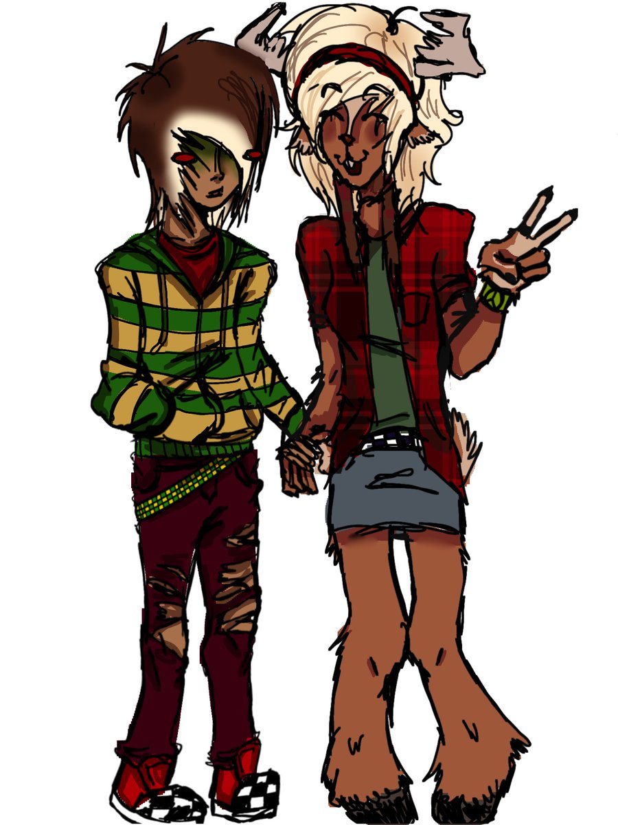 crazydeerr's tweet photo. we scene #kriselle #deltarune https://t.co/Fa7VTzJSmT