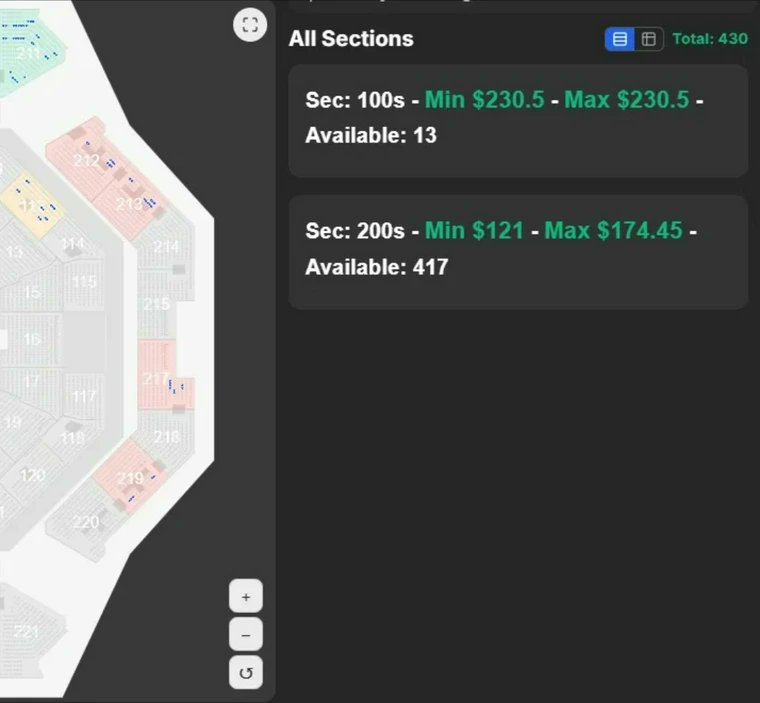NathanielPare's tweet photo. @arshgoyal13 The number mostly comes from this screen shot of the like... One person who got tickets https://t.co/2MHhl3uNjE